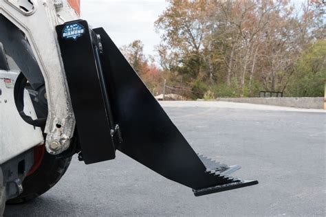 grubber and stacker for skid steer|skid steer tree grubber attachment.